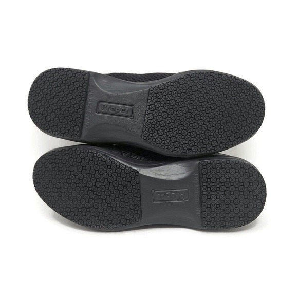 Propet Women Mules Shoes Washable Walker Slide WCS001M Mule Black Mesh, 6.5 US - Picture 4 of 12